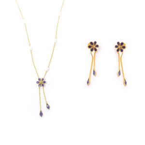 Conjunto Flower Long em Filigrana